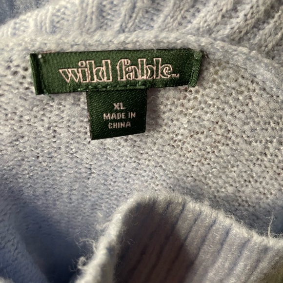 Blue Wild Fable Sweater - Picture 3 of 3